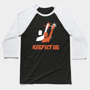 RESPECT US ✪ Black Lives MATTER Baseball T-Shirt